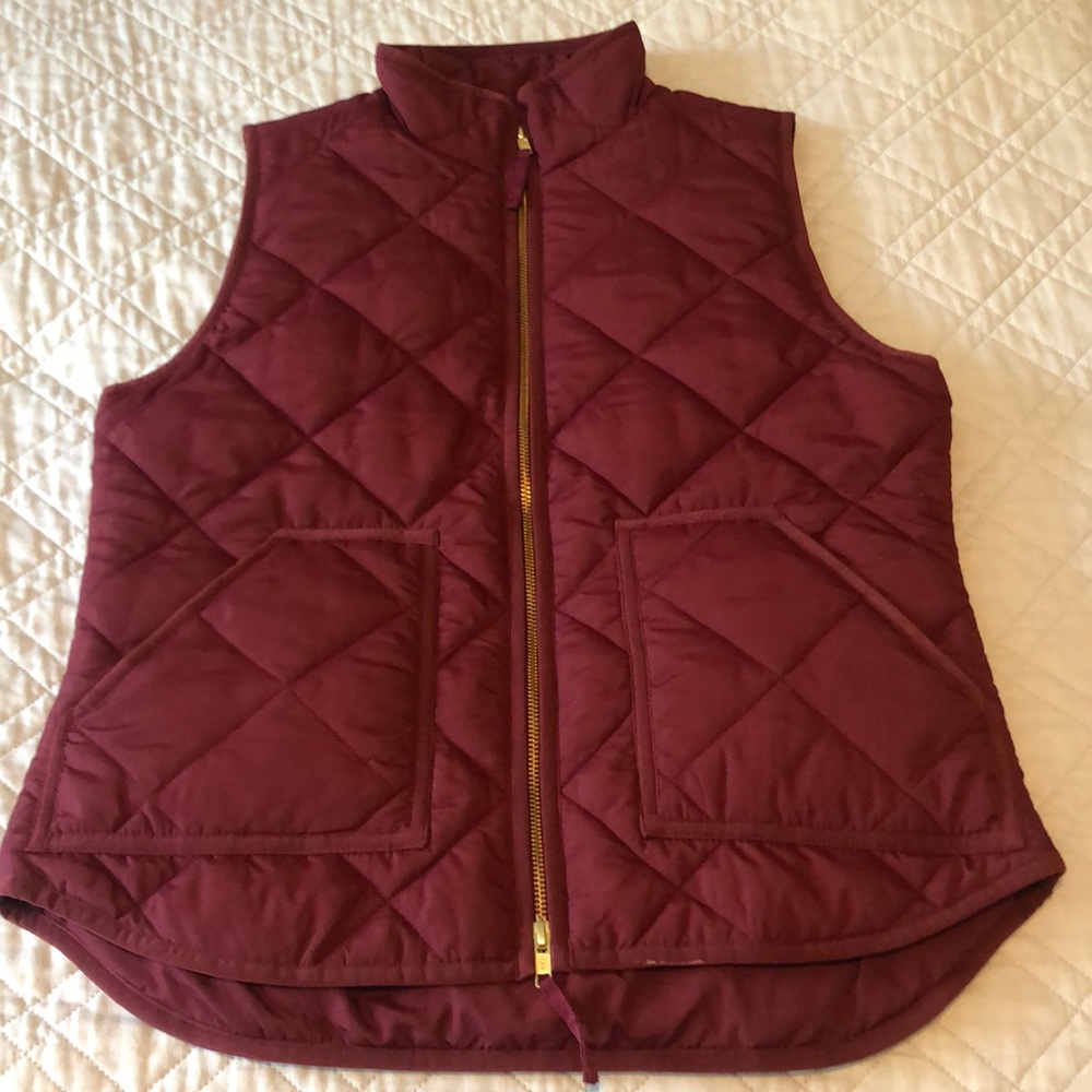 J Crew quilted vest